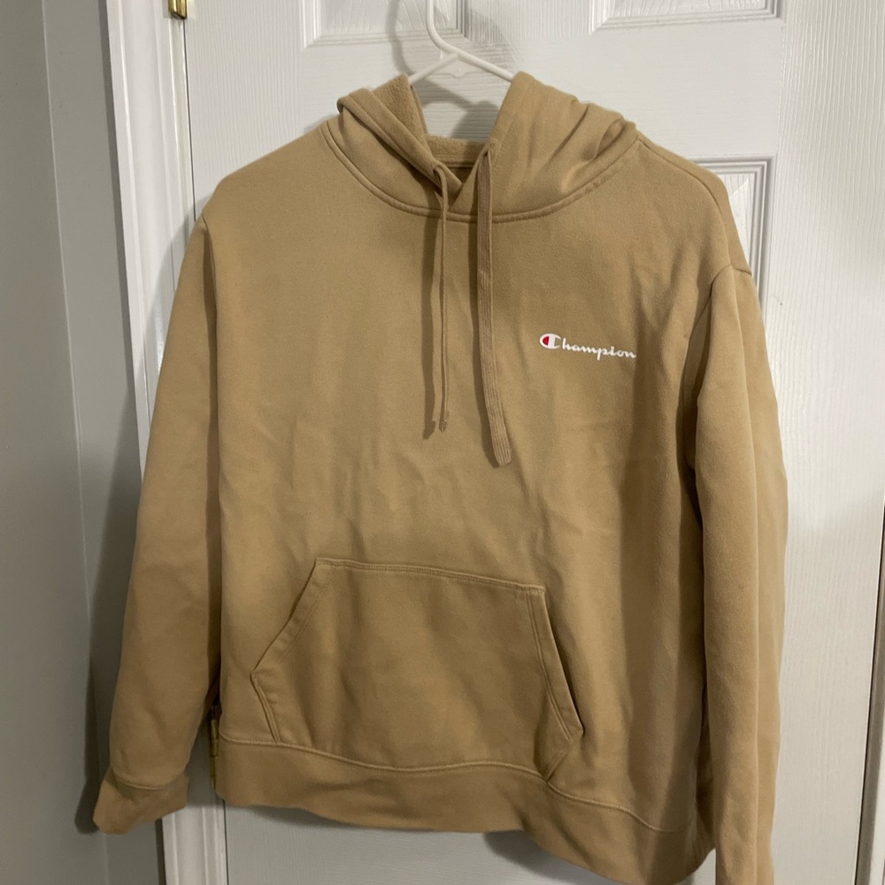 Champion Tan Girls Hoodie